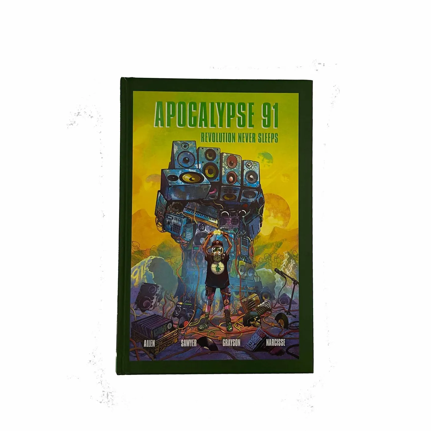 Public Enemy CHUCK D PRESENTS APOCALYPSE 91: REVOLUTION NEVER SLEEPS - Hardcover SIGNED