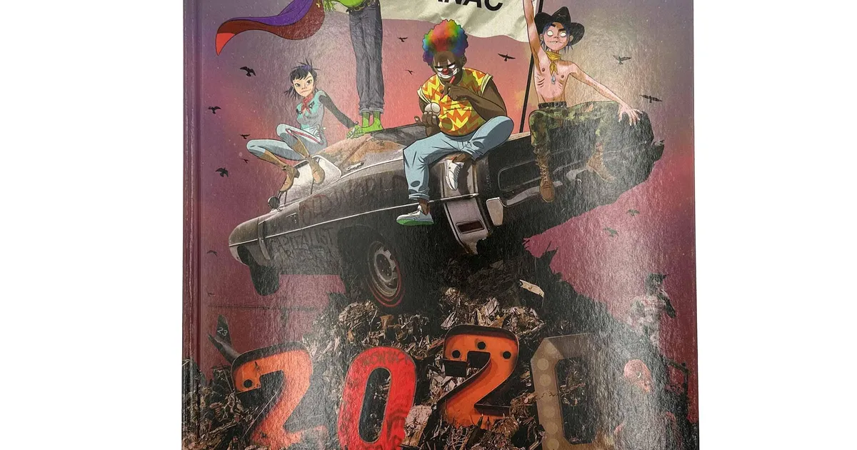 Gorillaz  ALMANAC デラックス版（イヤーブック＋CD） Gorillaz Almanac Deluxe Edition – Stuart Ng Books