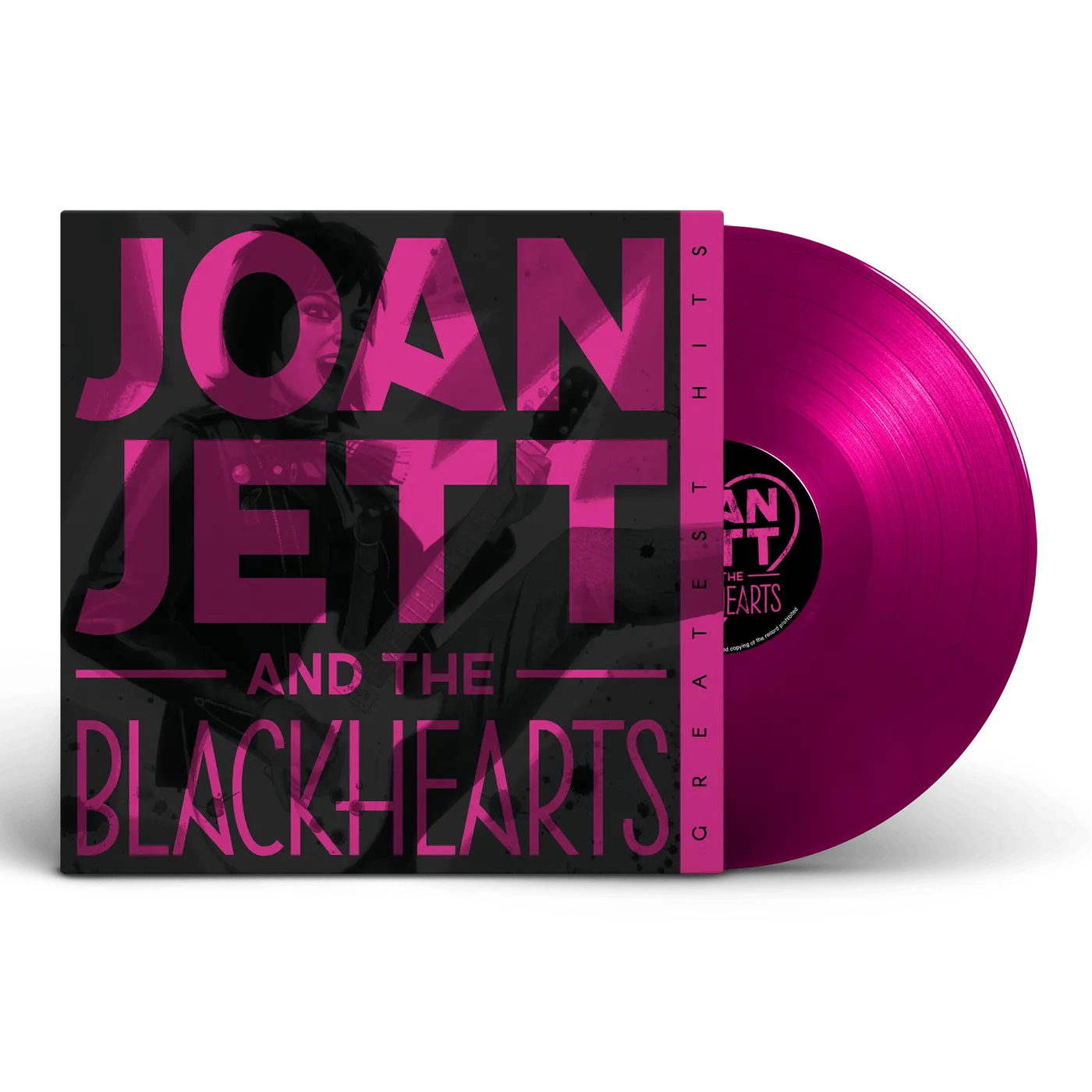 Joan Jett & The Blackhearts: Greatest Hits - Magenta Vinyl LP + Book (Limited Edition)