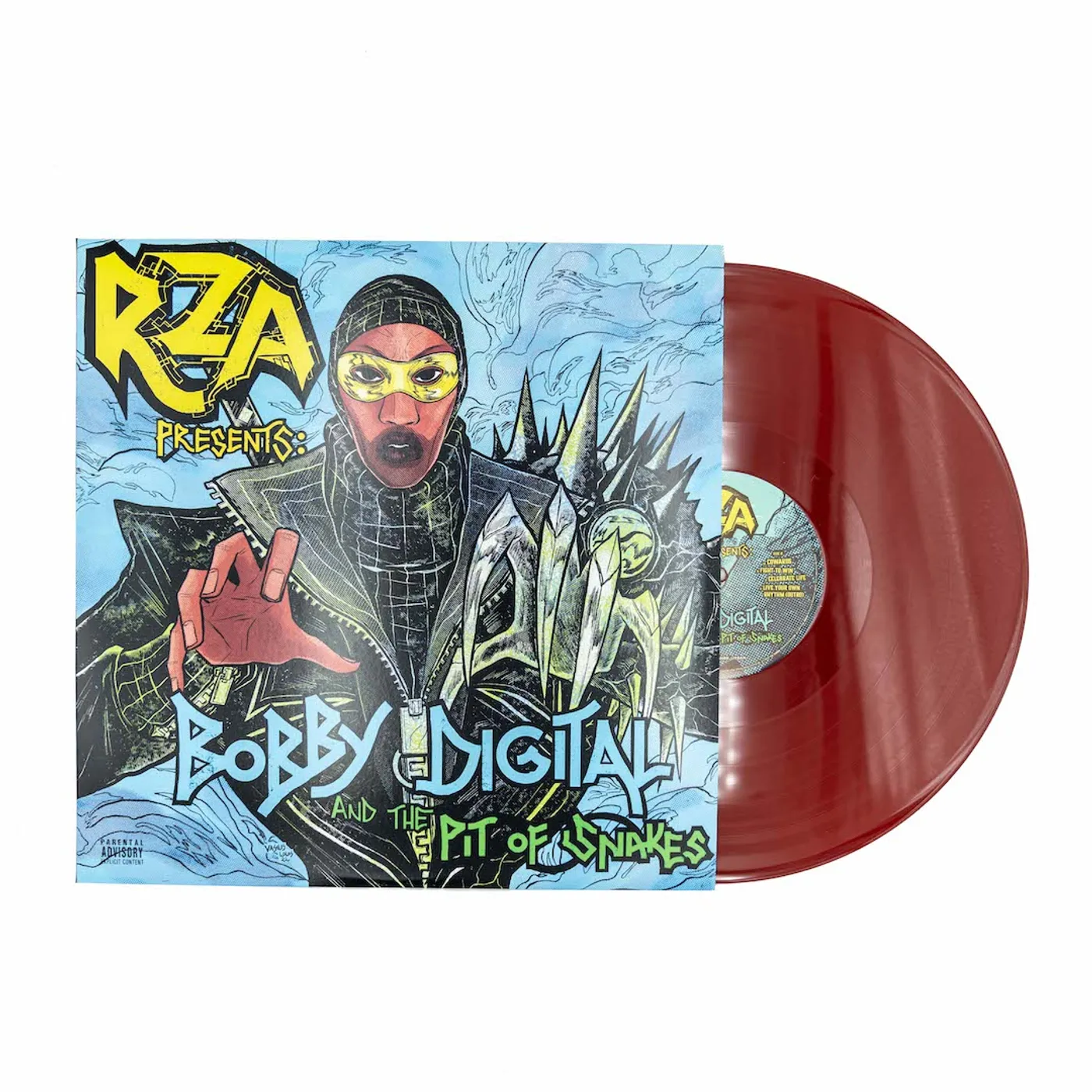 RZA Presents: Bobby Digital and The Pit of Snakes Maroon Vinyl with Book