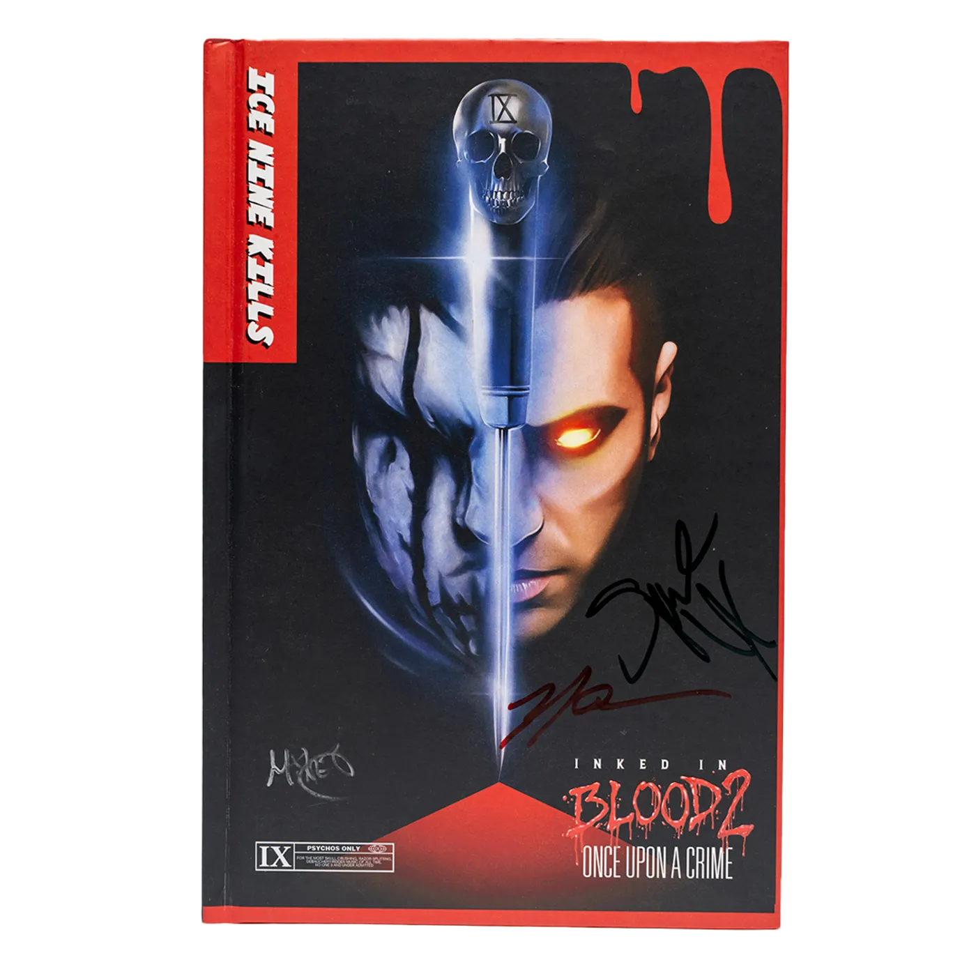 SIGNED Ice Nine Kills Presents: Inked In Blood 2 - Once Upon a Crime (Standard Hardcover)