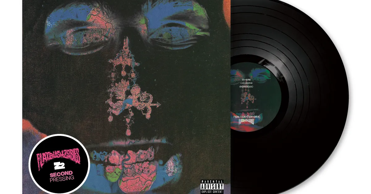 新品Flatbush Zombies – 2LP オフィシャル盤！！ FLATBUSH ZOMBIES - BETTER OFF DEAD DOUBLE VINYL – The