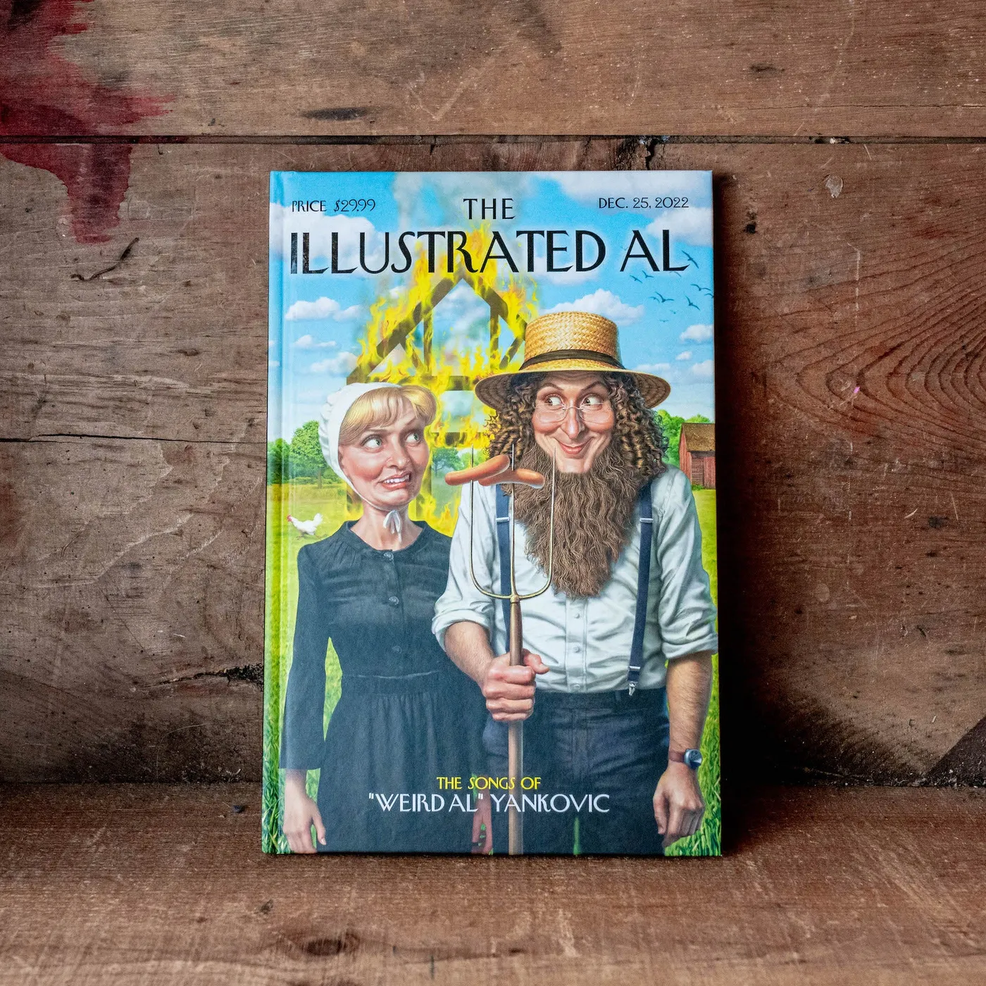The Illustrated Al: The Songs of “"Weird Al" Yankovic” Yankovic - Mark Fredrickson cover exclusive