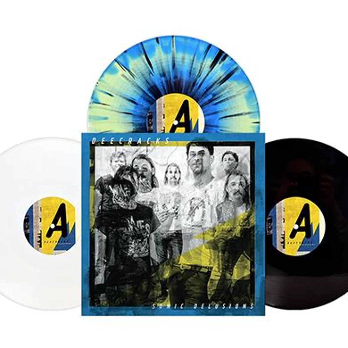 DeeCracks - Sonic Delusions LP / CD (Vinyl)