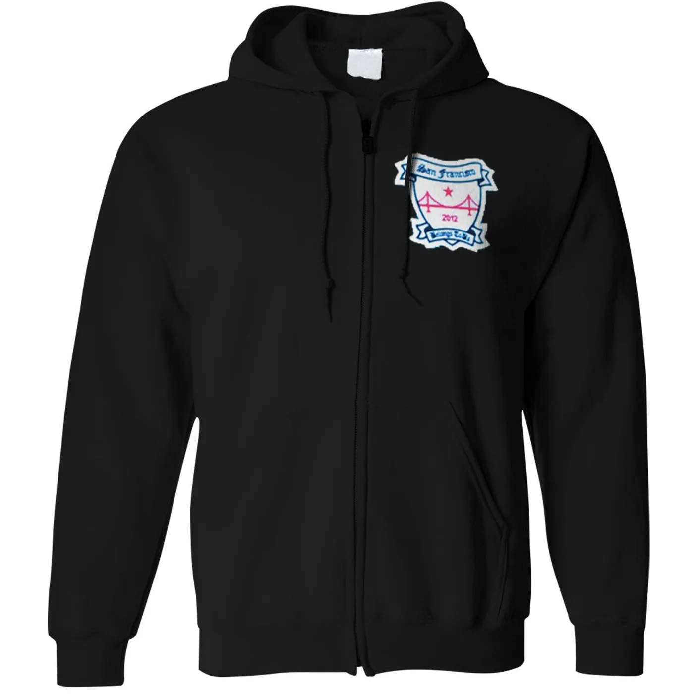 Pirates Press Records - SF Belongs to Us - Patch - Zip-Up Hoodie - Youth