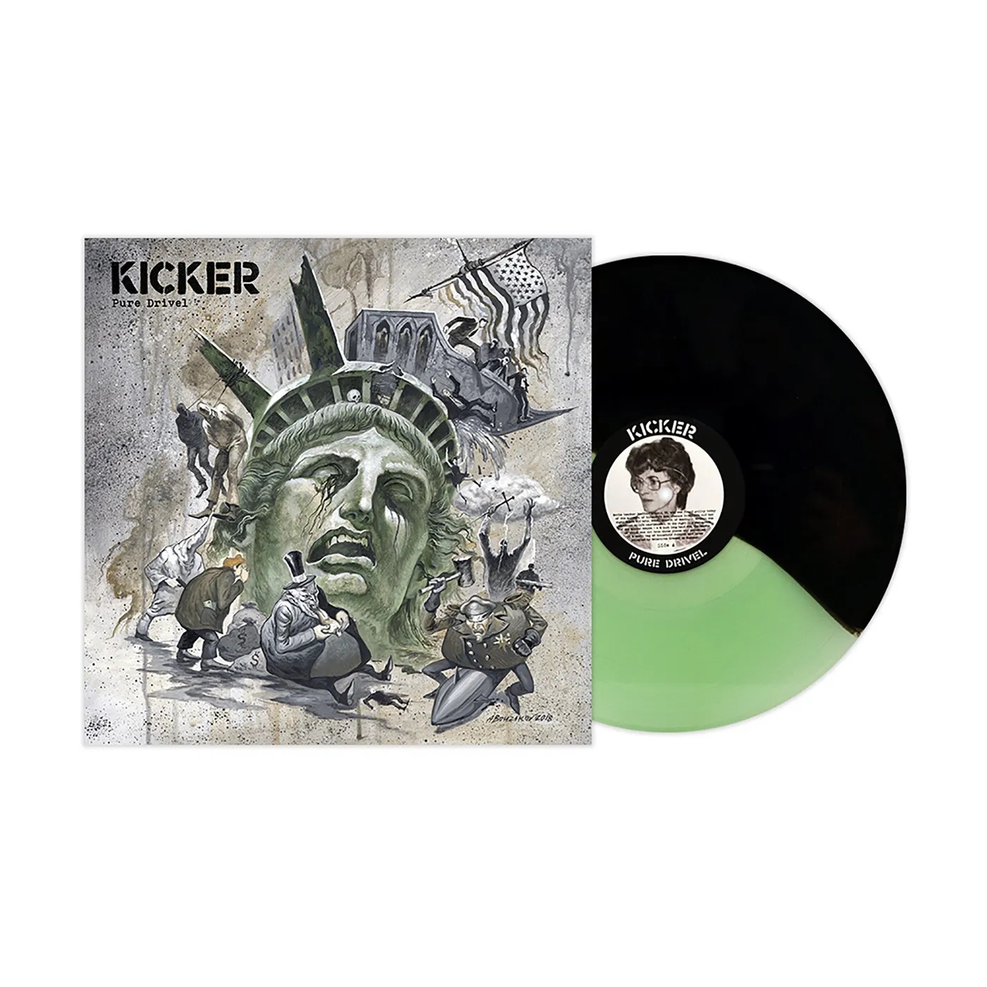 Kicker - Pure Drivel LP (Vinyl)