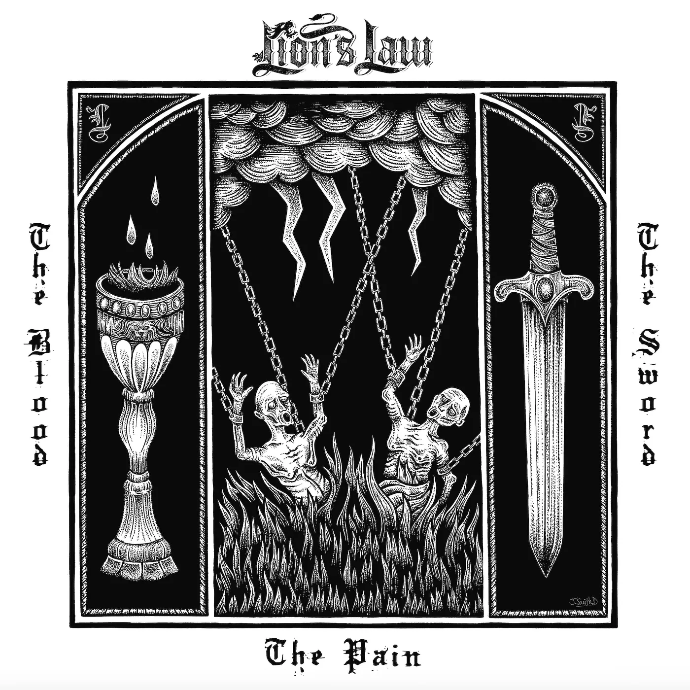 Lion's Law - The Pain, The Blood, and The Sword LP / CD (Vinyl)