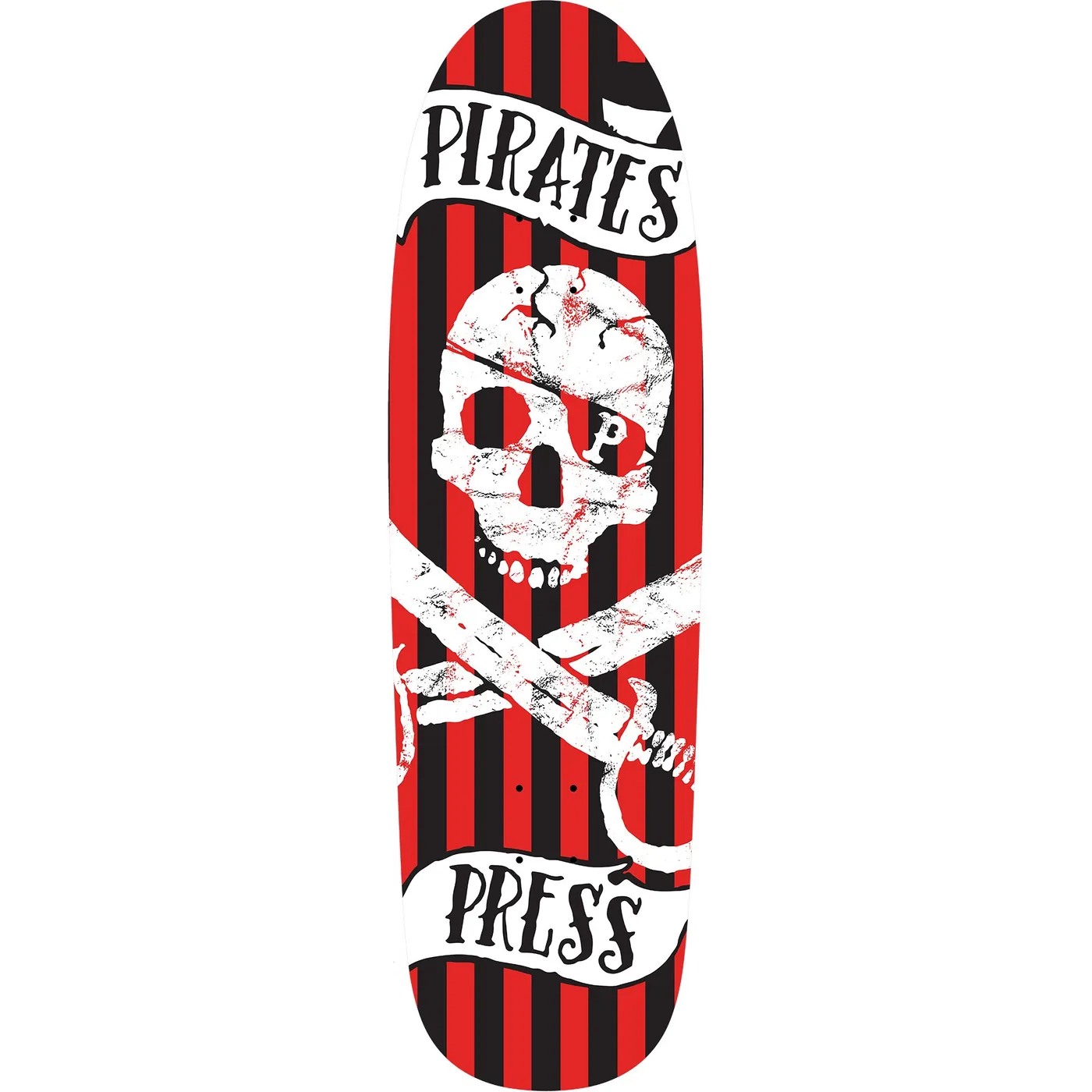 Pirates Press Records Pirates Press - P Logo - Skateboard Deck
