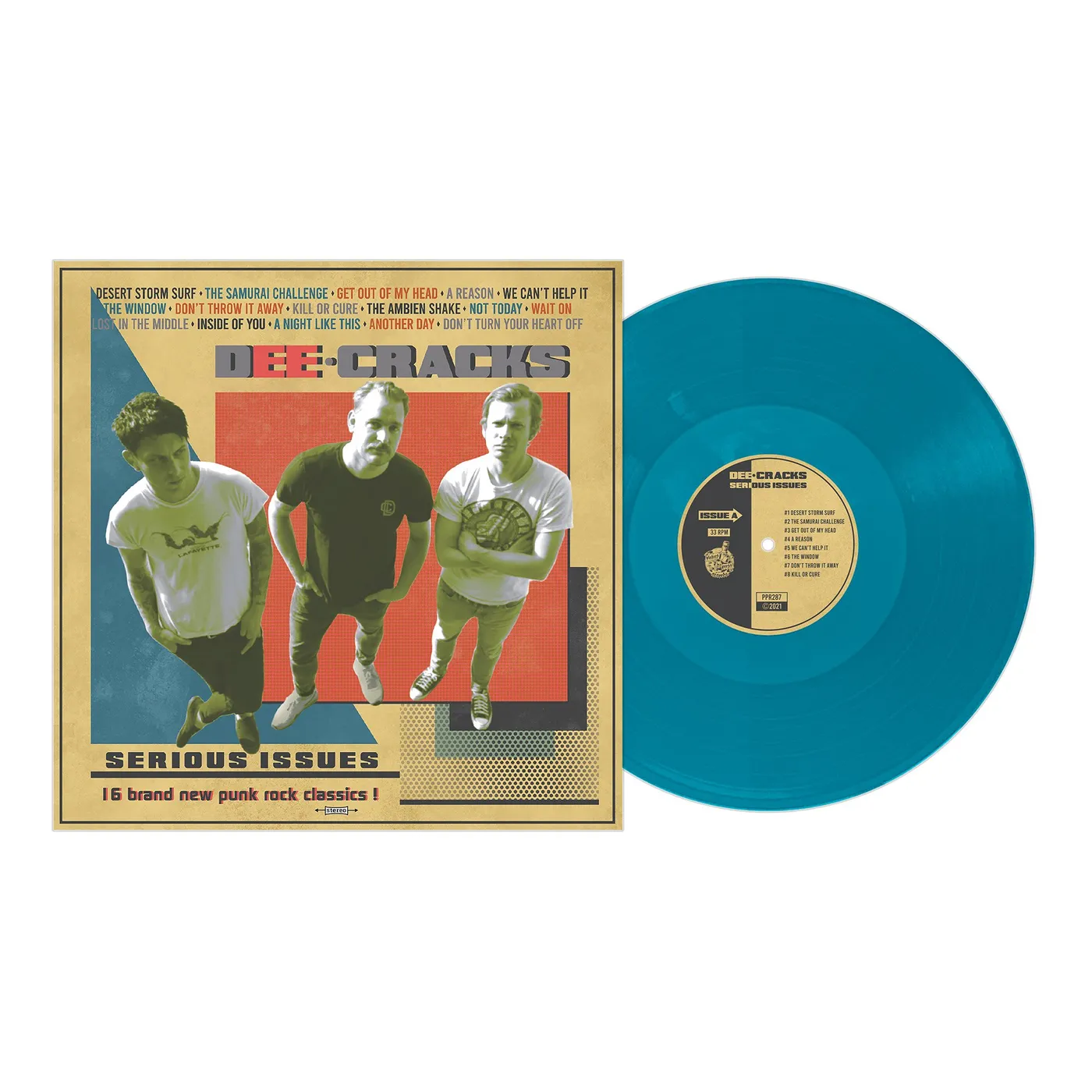 DeeCRACKS - Serious Issues LP (Vinyl)