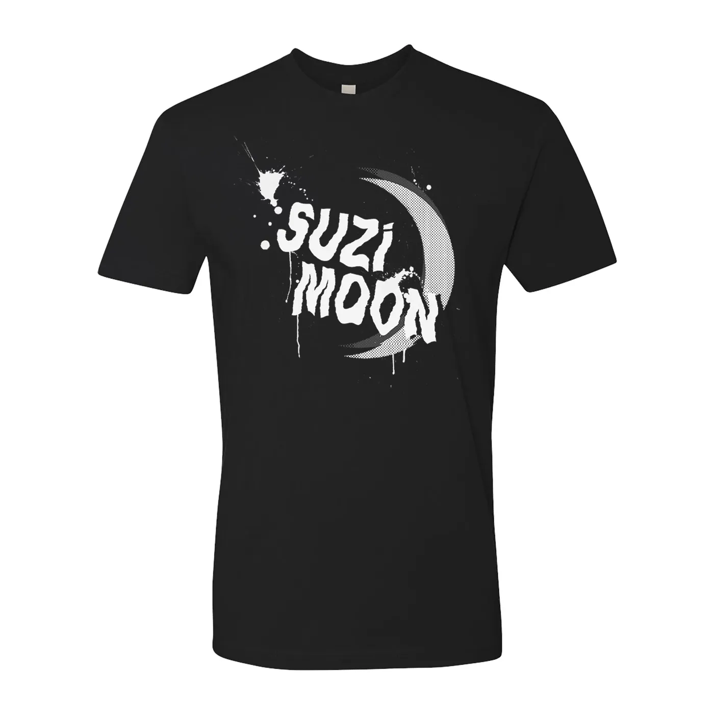 Suzi Moon - Logo - Black - T-Shirt