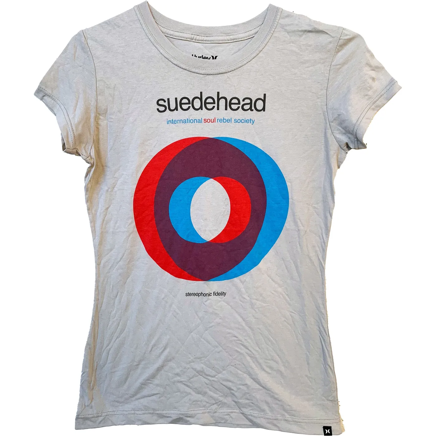 Suedehead - Overlapping Circles - Light Grey - T-Shirt - Fitted