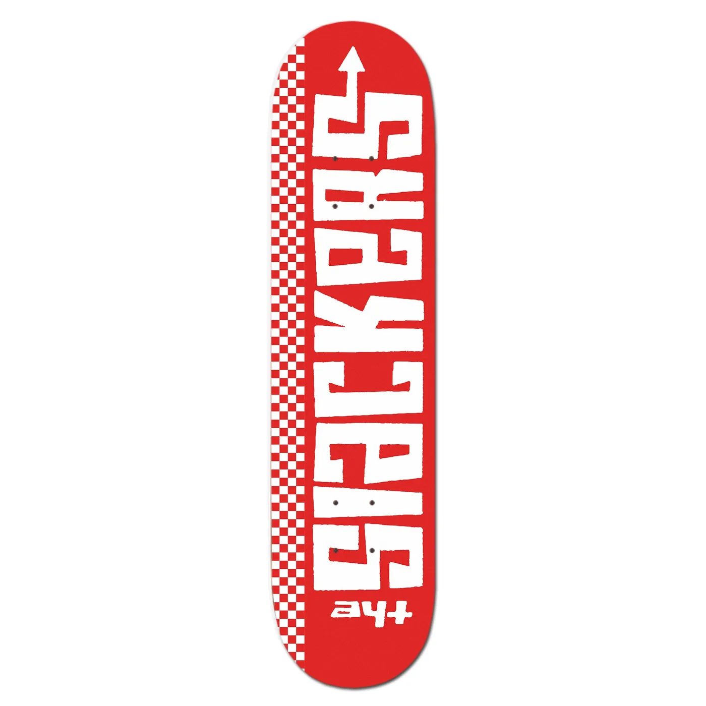 Charger The Slackers - Logo (Red) - Skateboard Deck