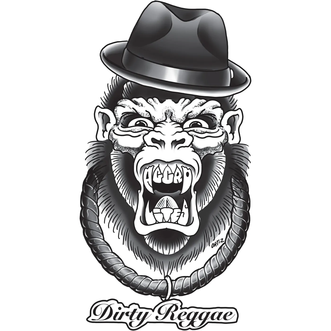 The Aggrolites - Ape - Sticker - 3"x4"