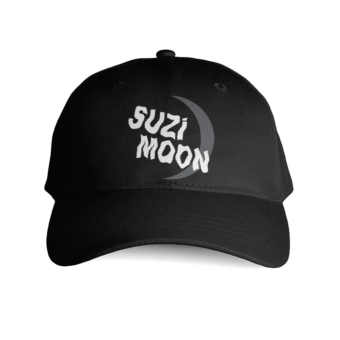 Suzi Moon - Logo - Black  - Dadcap