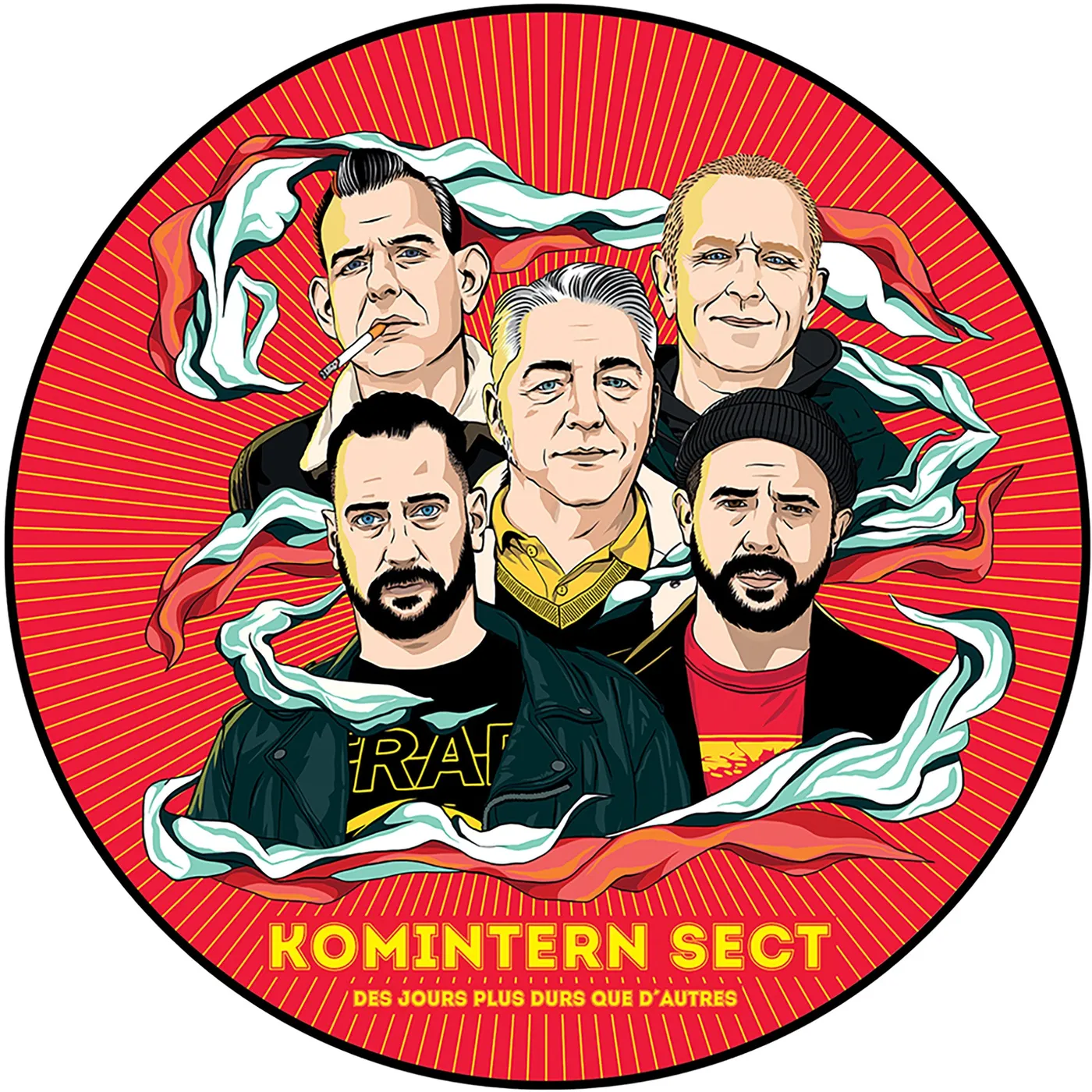 Suede Razors Komintern Sect - Des Jours Plus Durs Que D'Autre 12" LP (Vinyl)