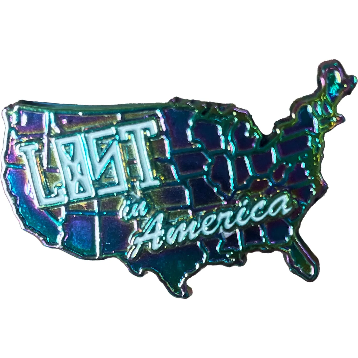 Downtown Struts - Lost in America - 1.5” Enamel Pin