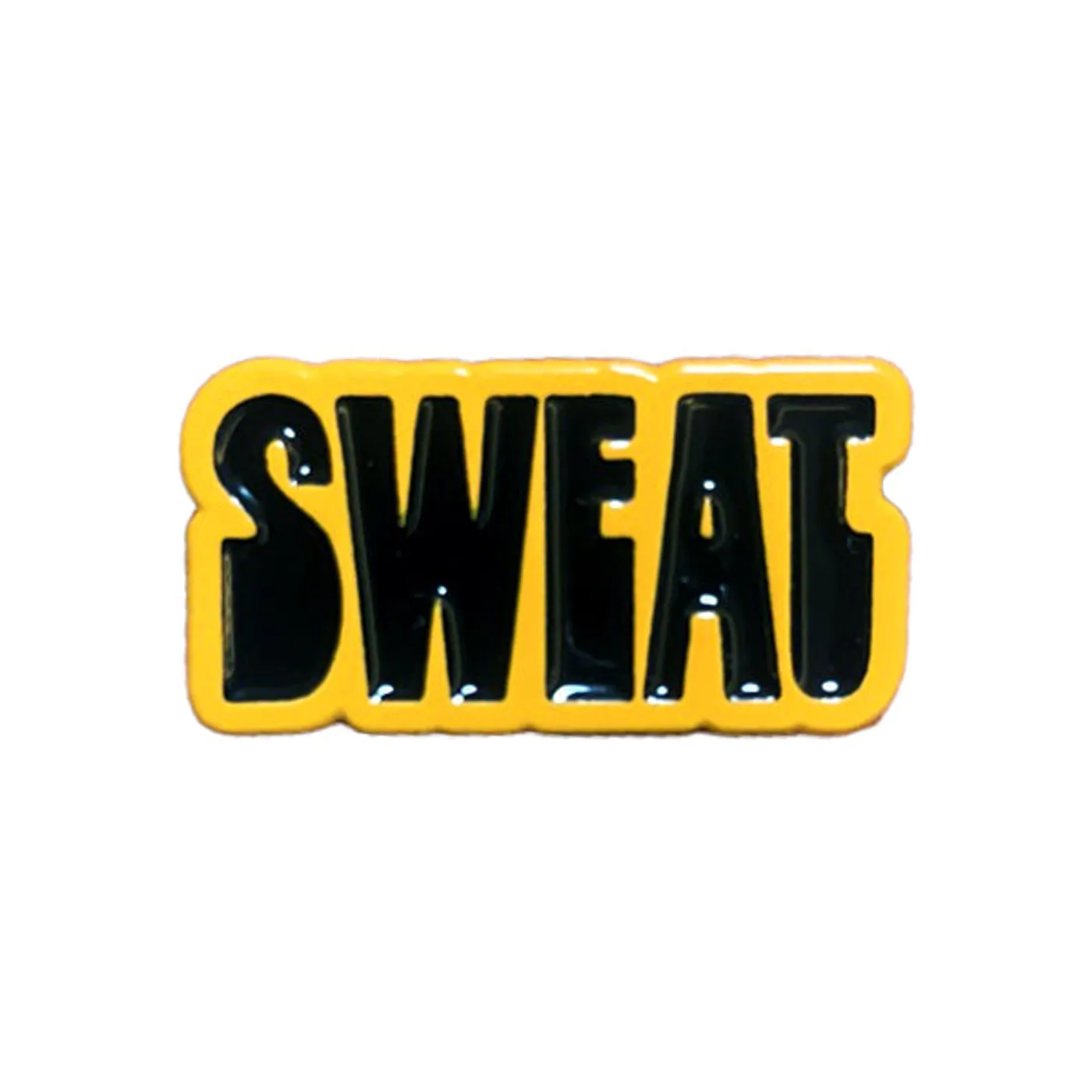 Sweat - Text Logo - 1” Enamel Pin