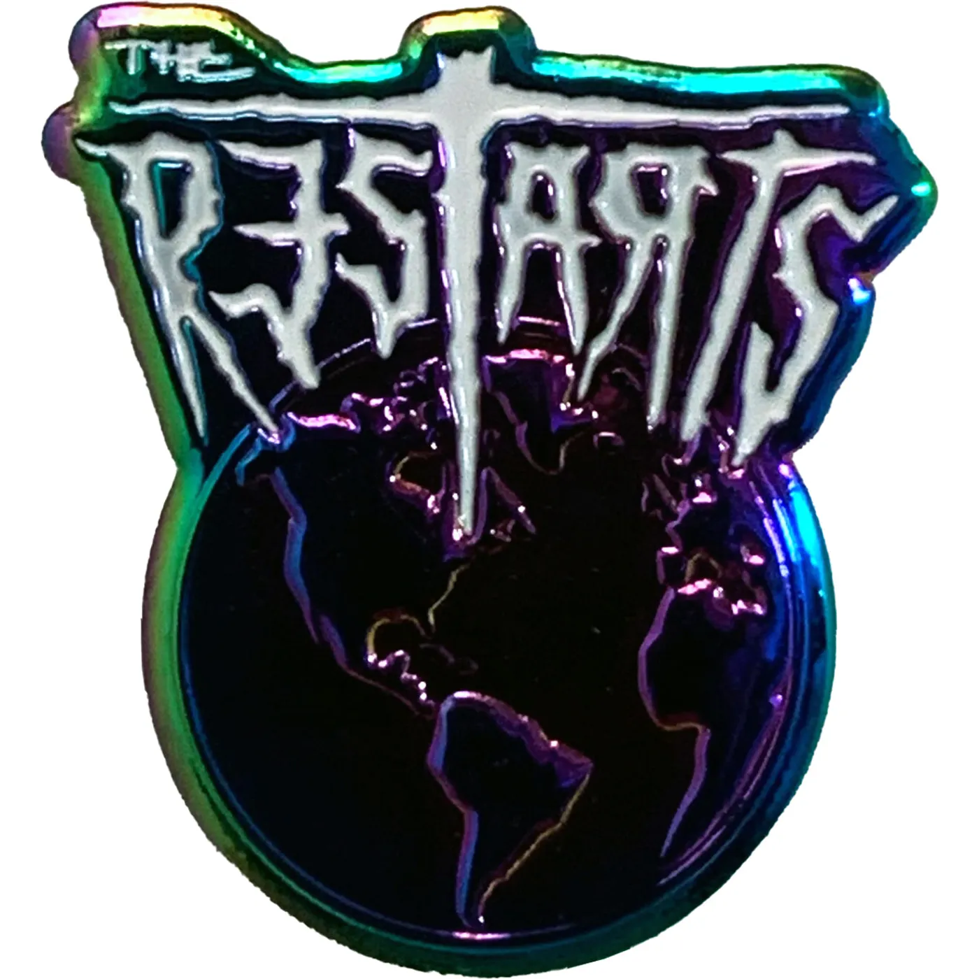 The Restarts - Logo - Rainbow - 1.25” Enamel Pin