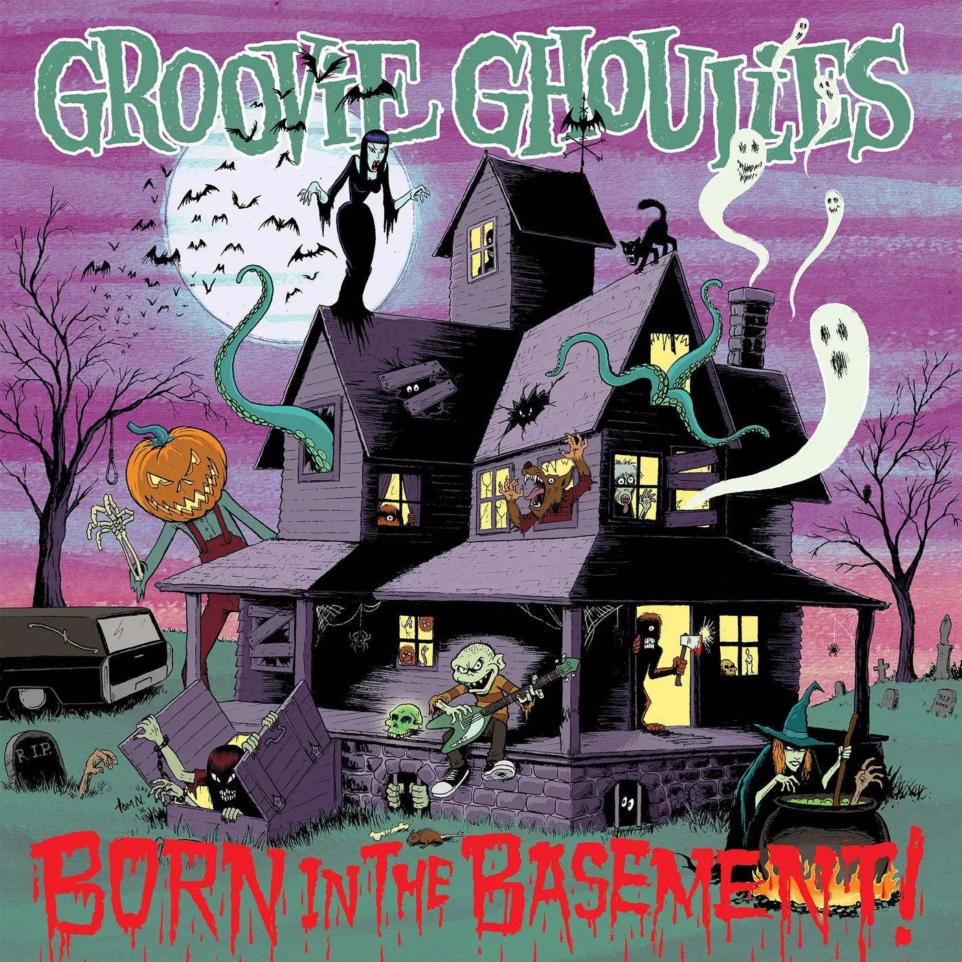 Groovie Ghoulies - Born In The Basement LP (Vinyl)