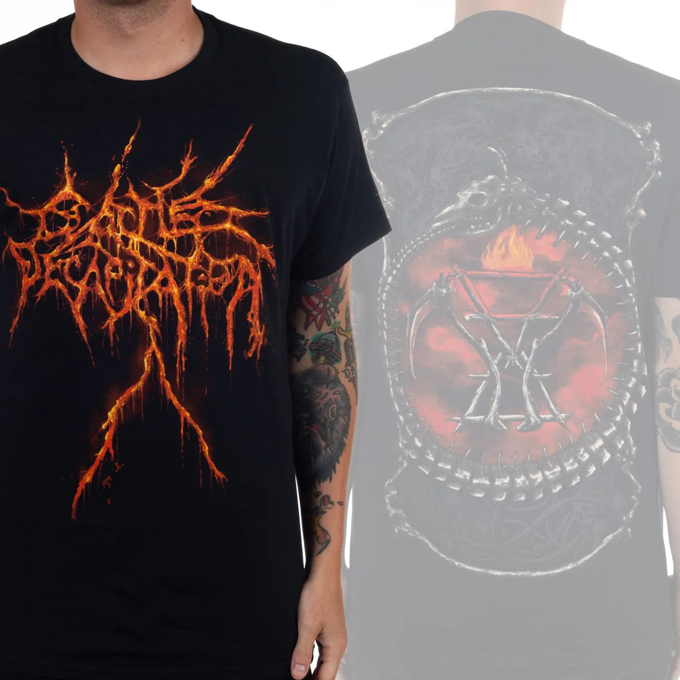 Cattle Decapitation "Lava Logo" T-Shirt