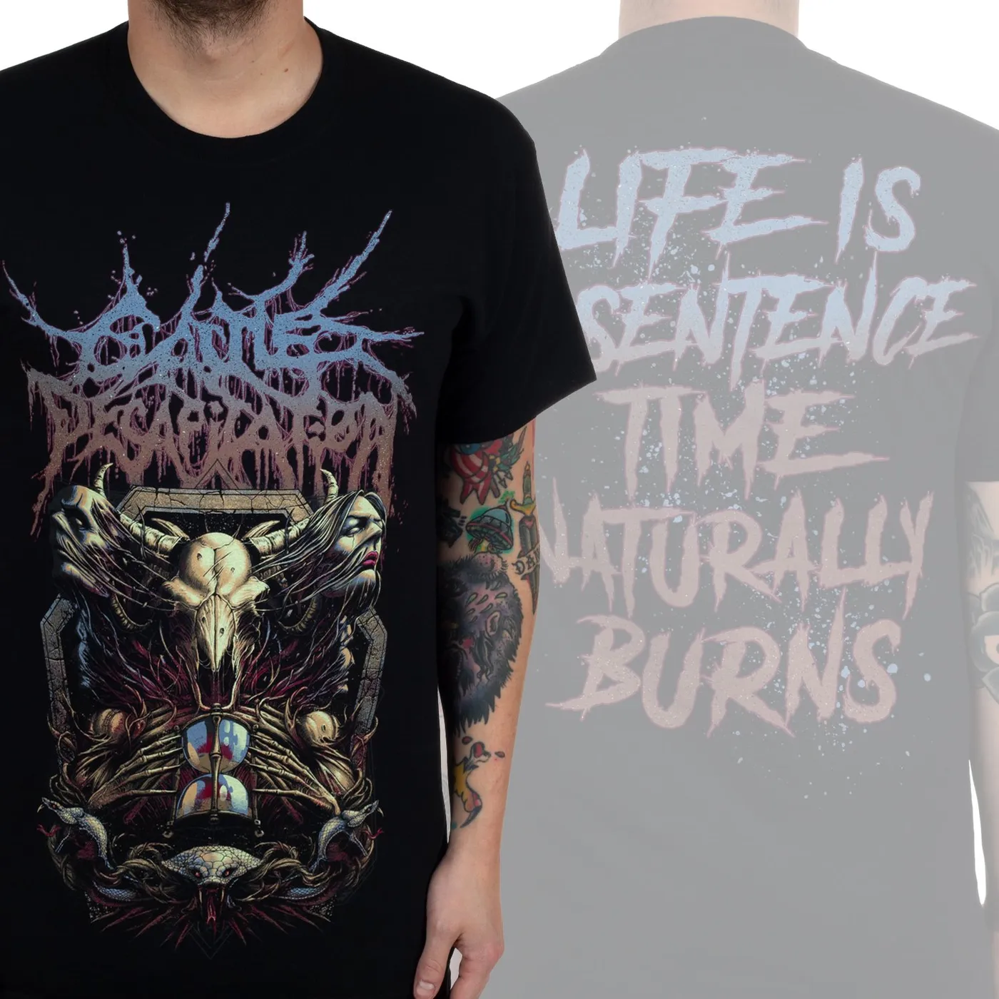 Cattle Decapitation "Time Is The Devil" T-Shirt