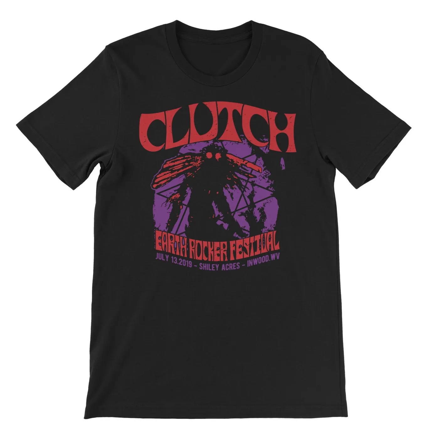 Clutch "Earth Rocker Fest 2019" T-Shirt