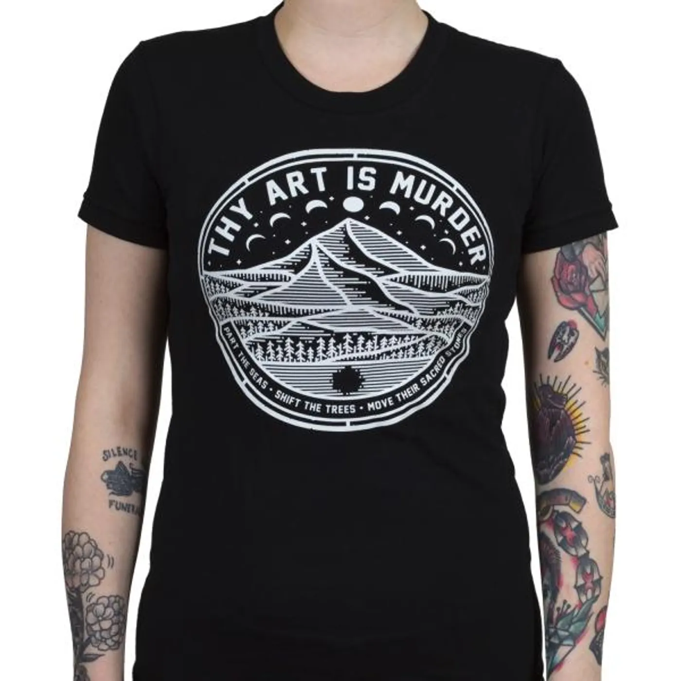 Thy Art Is Murder "Sacred Stones" Girls T-shirt