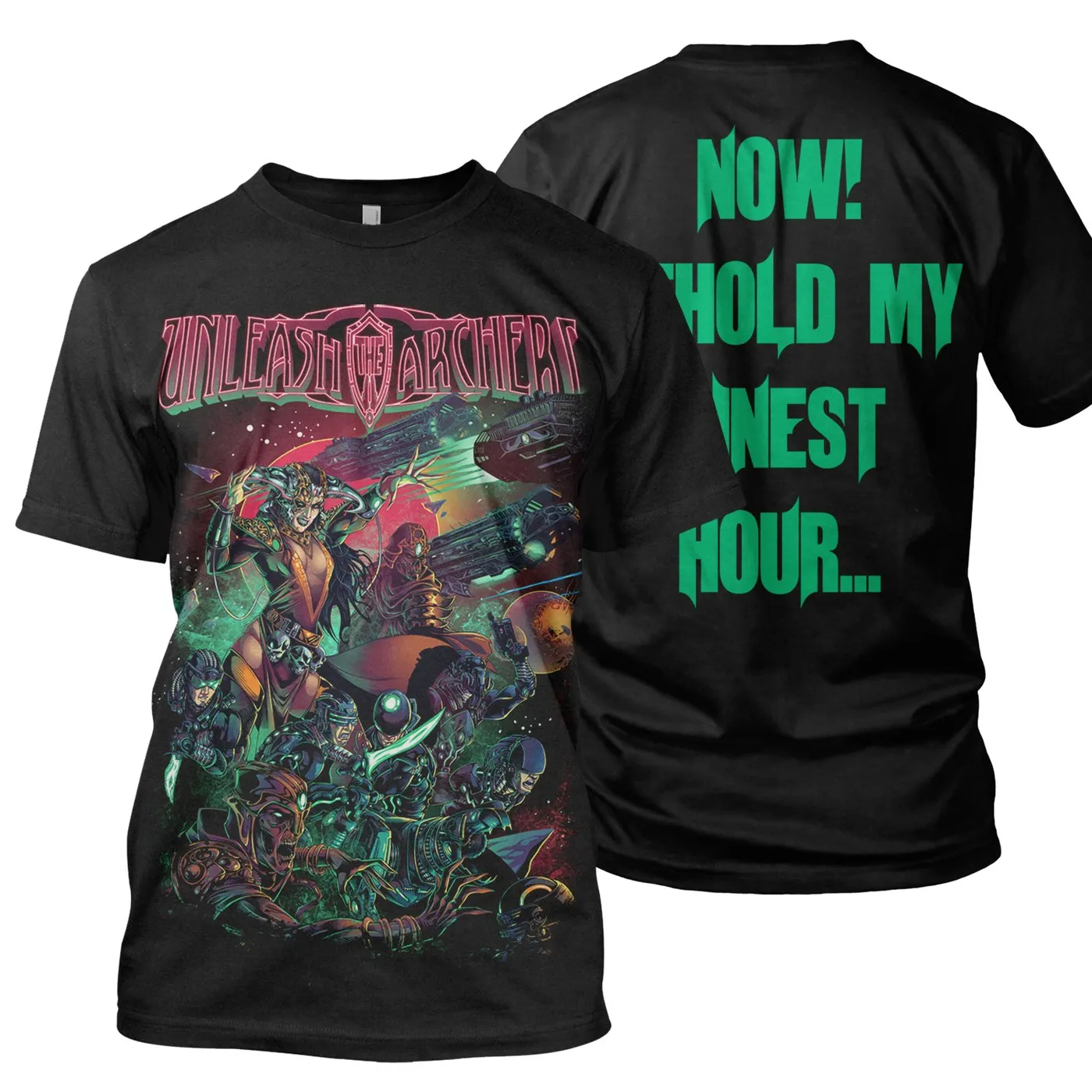 Unleash The Archers "Matriarch Battle (black)" T-Shirt