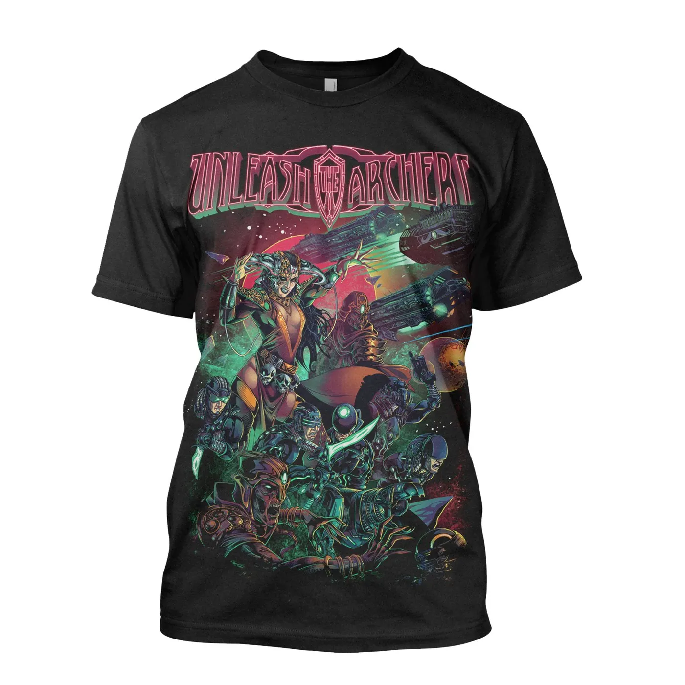 Unleash The Archers "Matriarch Battle (black)" T-Shirt