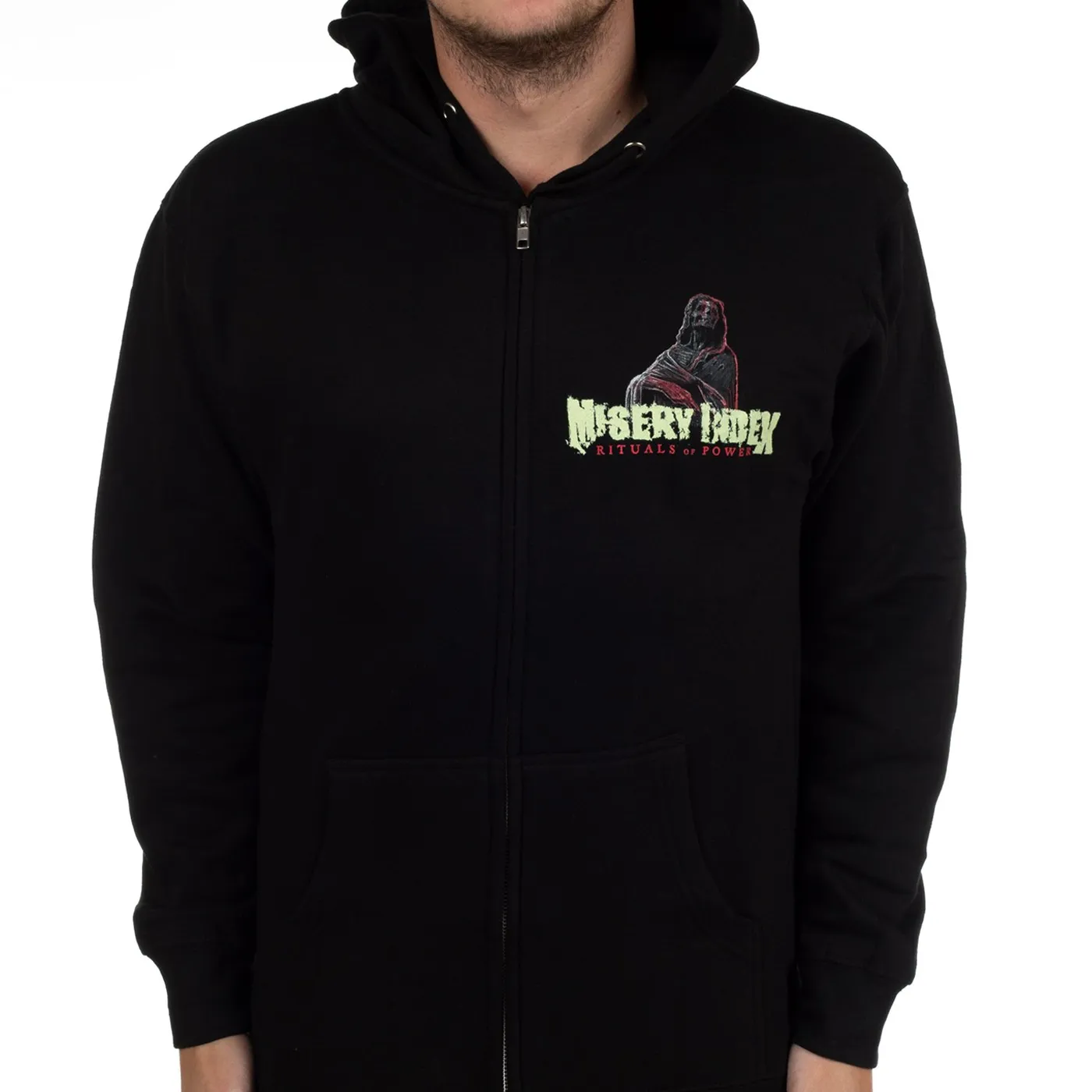 Misery Index "Rituals Of Power" Zip Hoodie