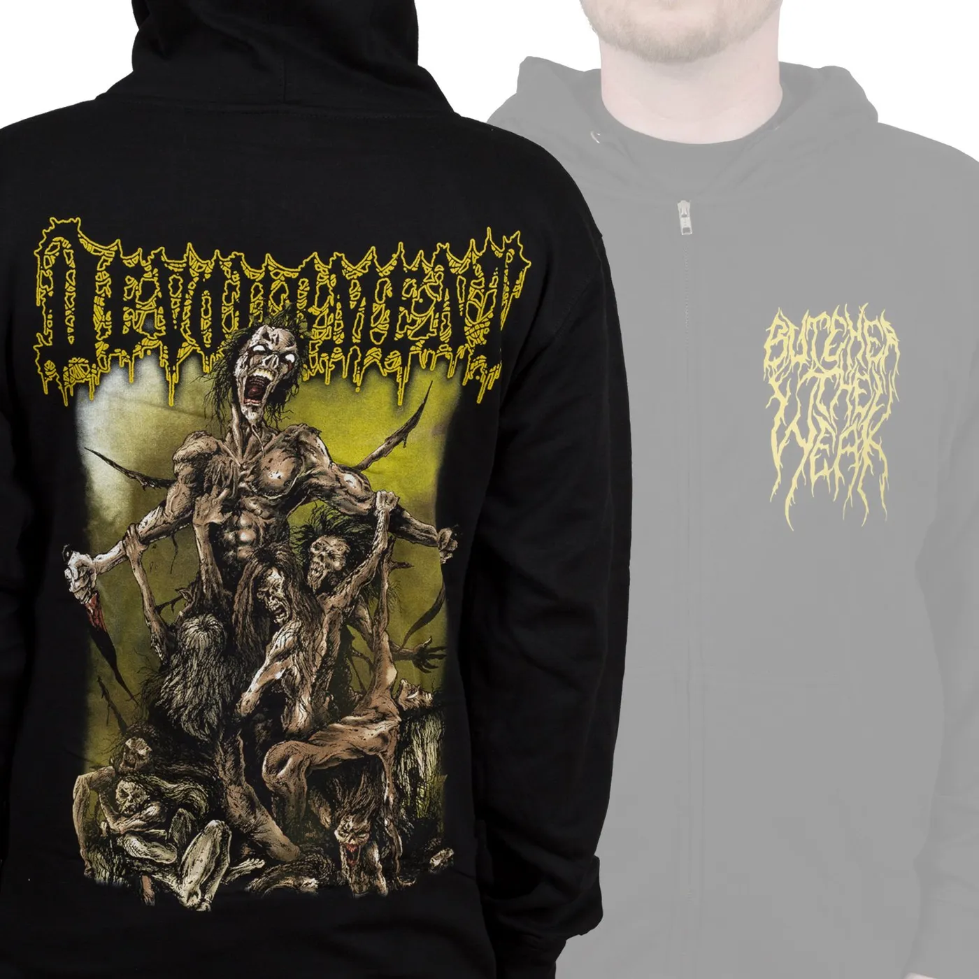 Devourment "Butcher the Weak" Zip Hoodie