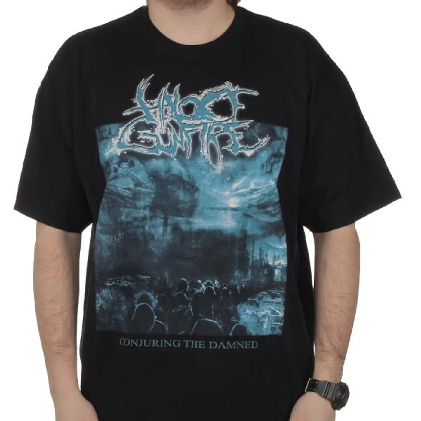 Halo Of Gunfire "Conjuring The Damned" T-Shirt