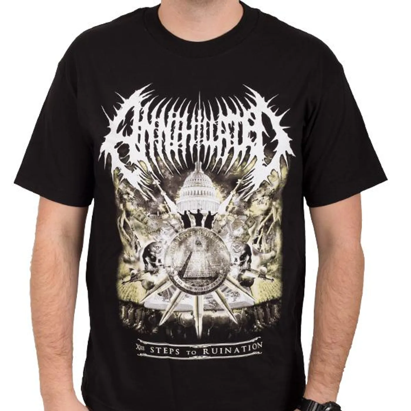 The Annihilated "XIII Steps to Ruination" T-Shirt