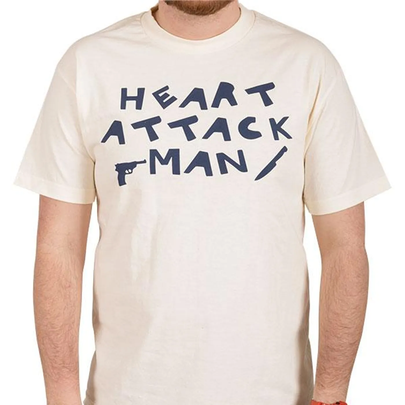 Heart Attack Man "Text Logo" T-Shirt