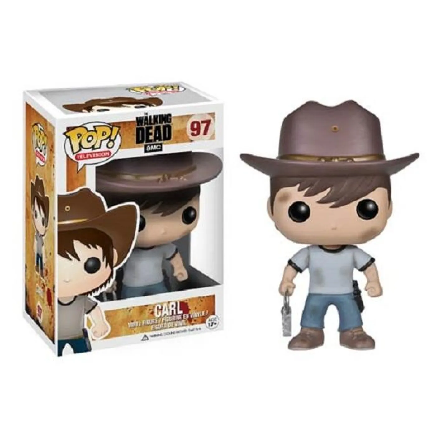 The Walking Dead "Carl Grimes Pop! Vinyl Figure" Vinyl Toys