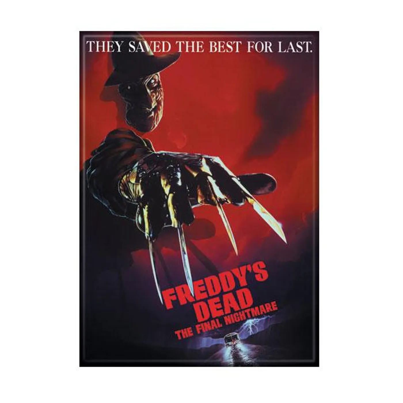 A Nightmare On Elm Street (1984) "Part Six: The Final Nightmare Poster" Magnet