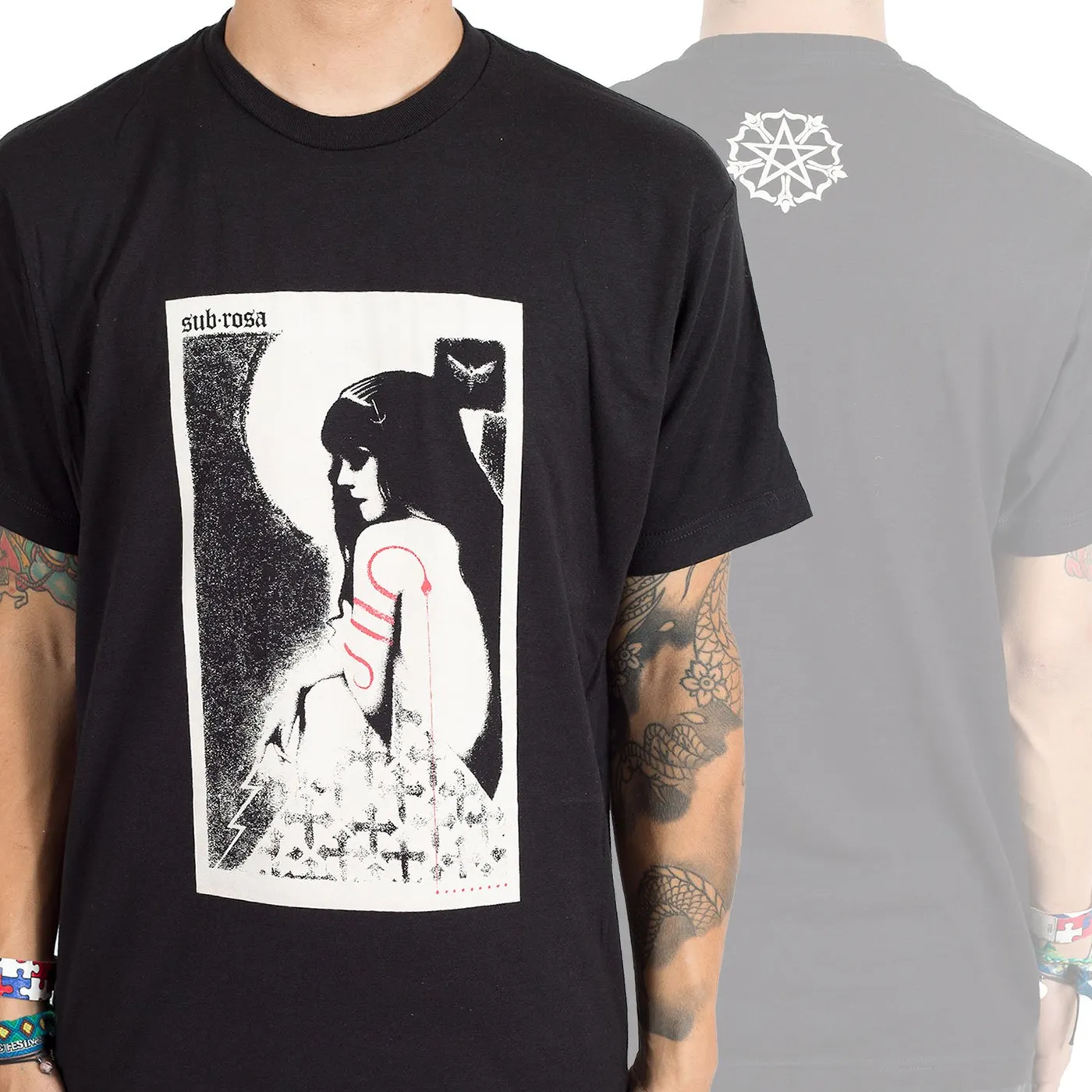 SubRosa "More Constant than the Gods (black)" T-Shirt