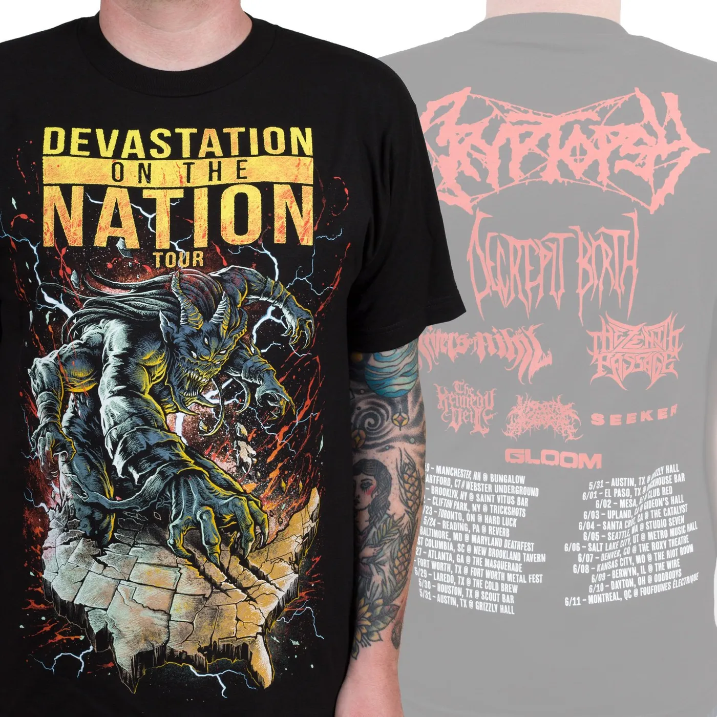 Devastation on the Nation "Mascot" T-Shirt