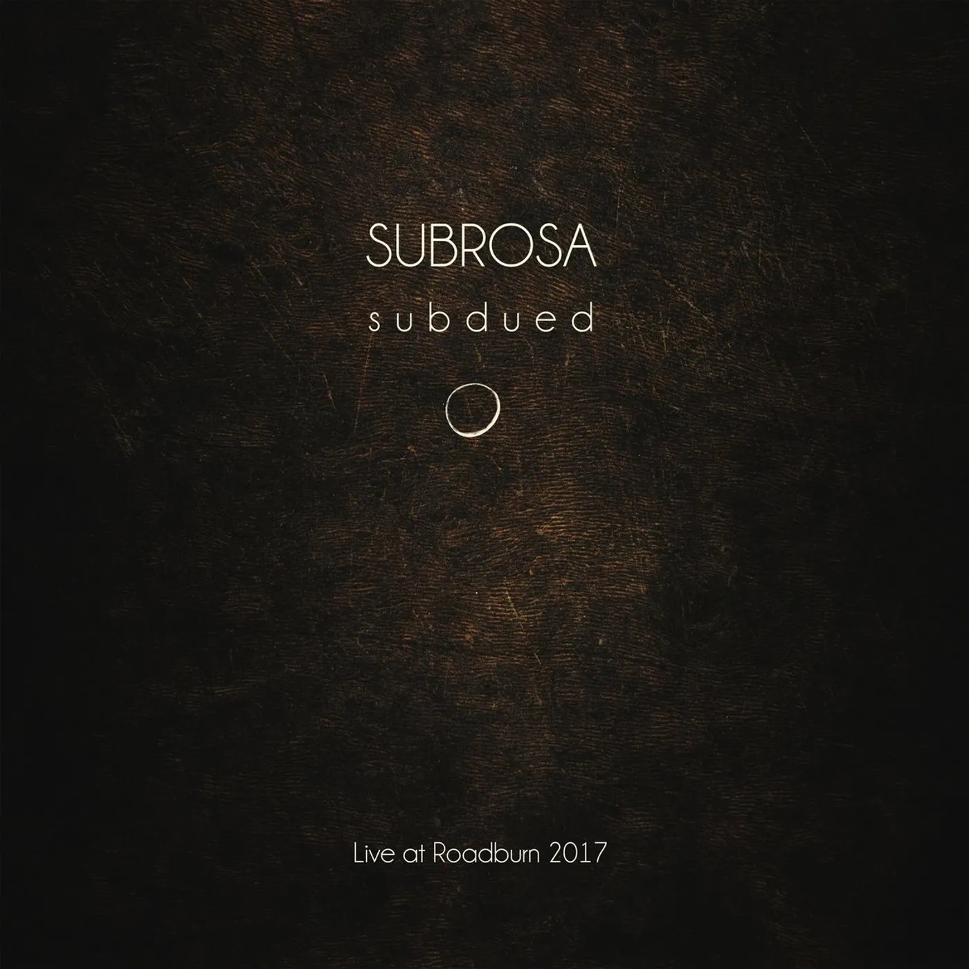 SubRosa "SubRosa Subdued Live At Roadburn 2017" CD