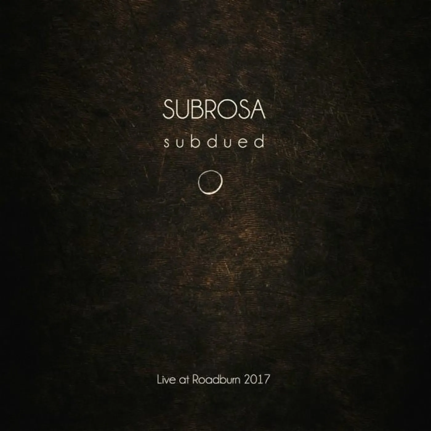 SubRosa "SubRosa Subdued Live At Roadburn 2017 LP" 12" (Vinyl)