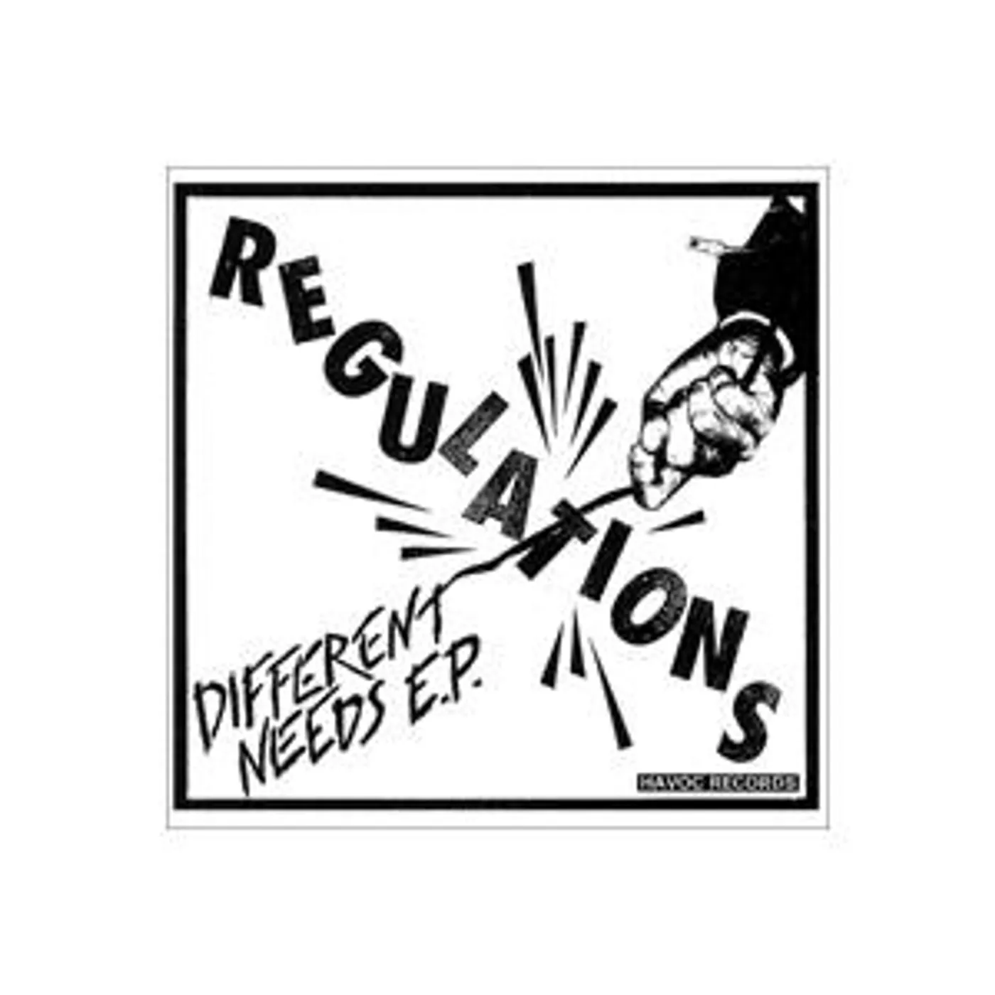 Regulations "Different Needs E.P." 7" (Vinyl)