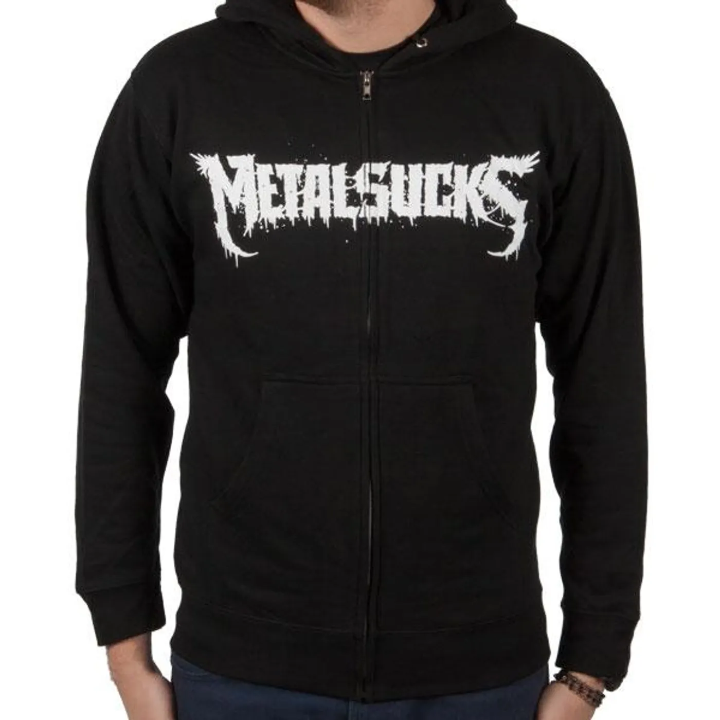 MetalSucks "Logo" Zip Hoodie