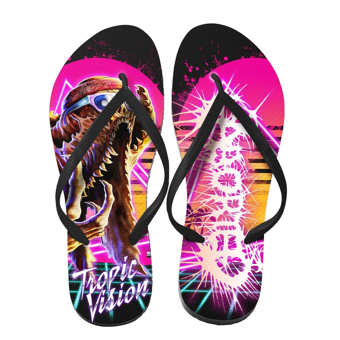 Aborted "Tropic Vision Flip-Flops" Shoes