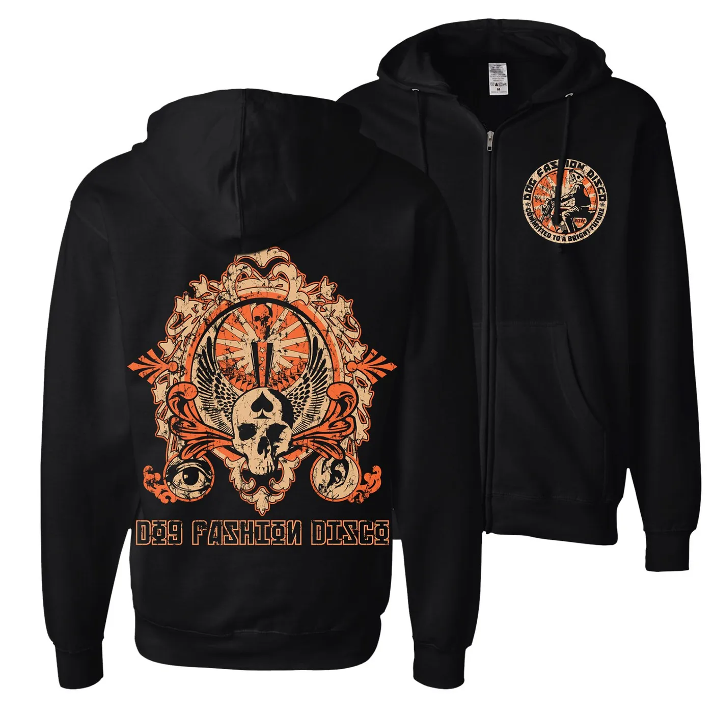 Dog Fashion Disco "Propaganda" Zip Hoodie