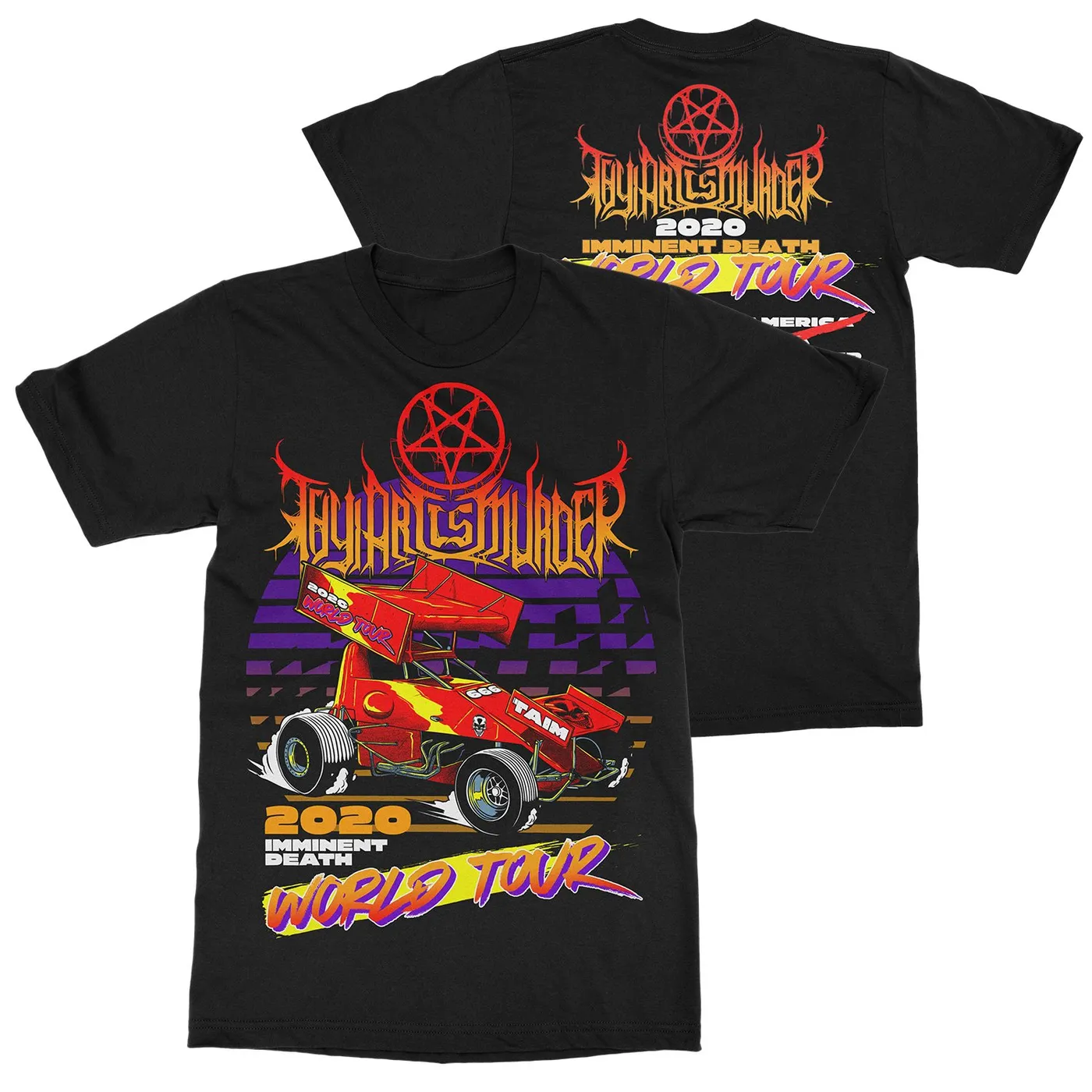 Thy Art Is Murder "2020 World Tour" T-Shirt