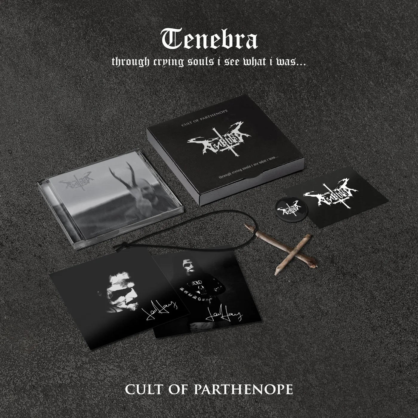 Tenebra "Through Crying Souls I See What I Was" Limited Edition Boxset