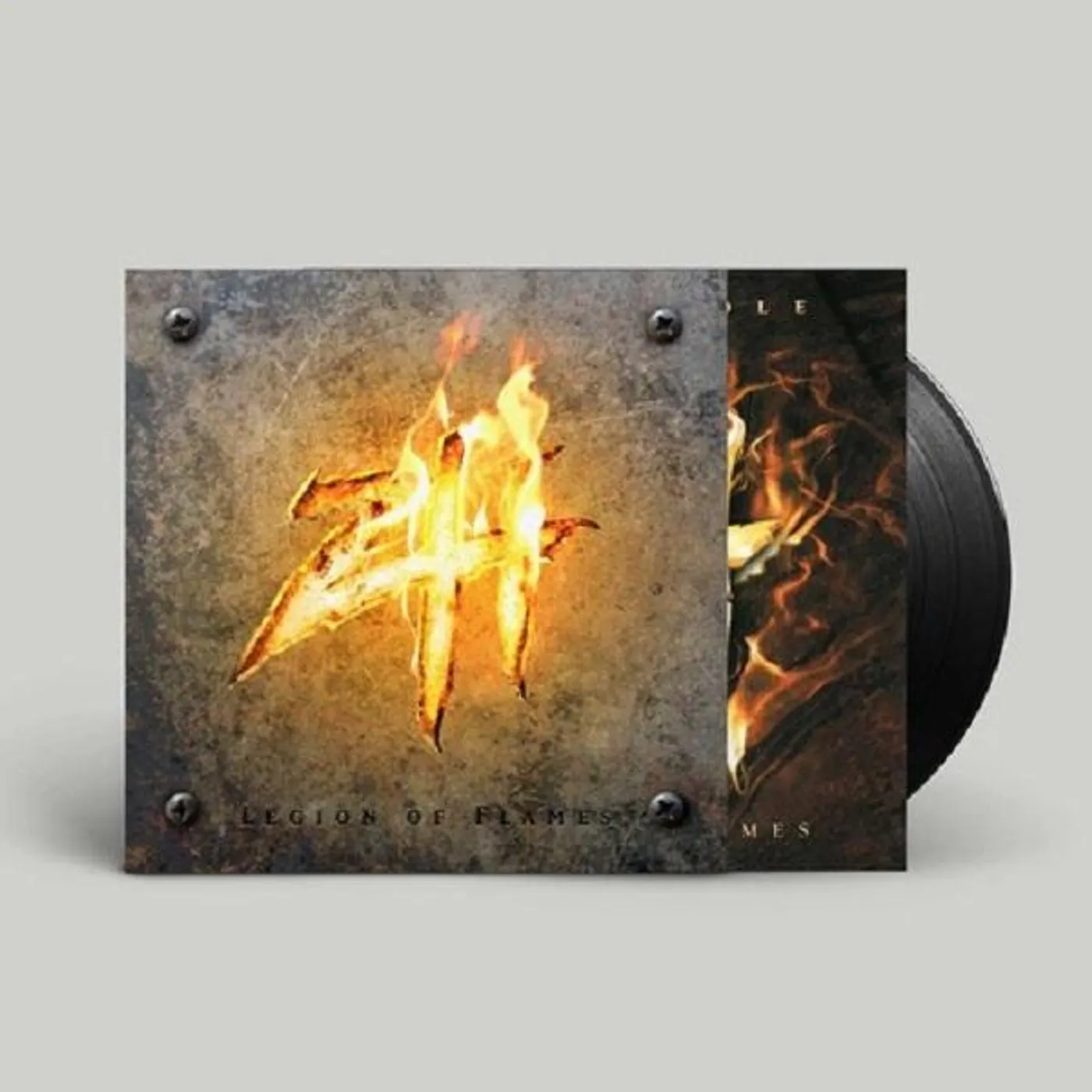 Zimmers Hole "Legion Of Flames Blackened Hole LP + SIGNED Insert" Bundle (Vinyl)
