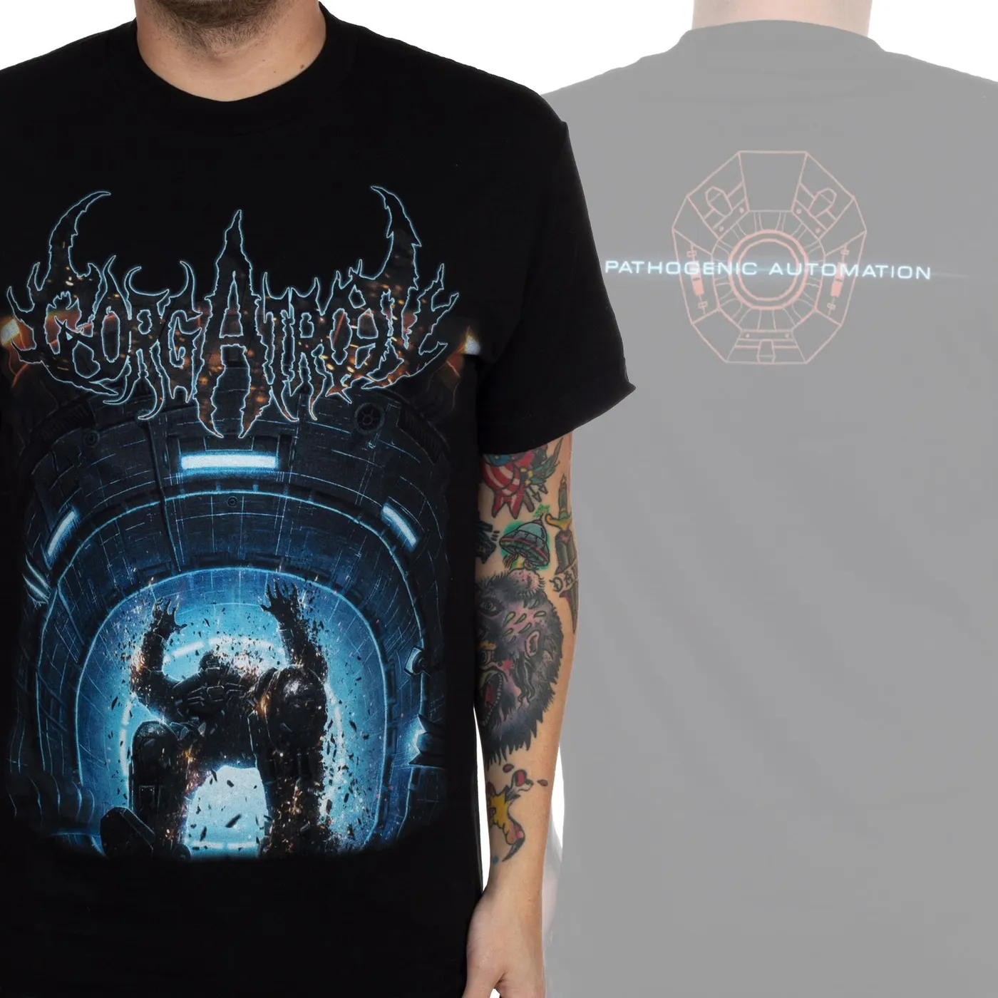 Gorgatron "Pathogenic Automation Tee + CD Bundle" Bundle