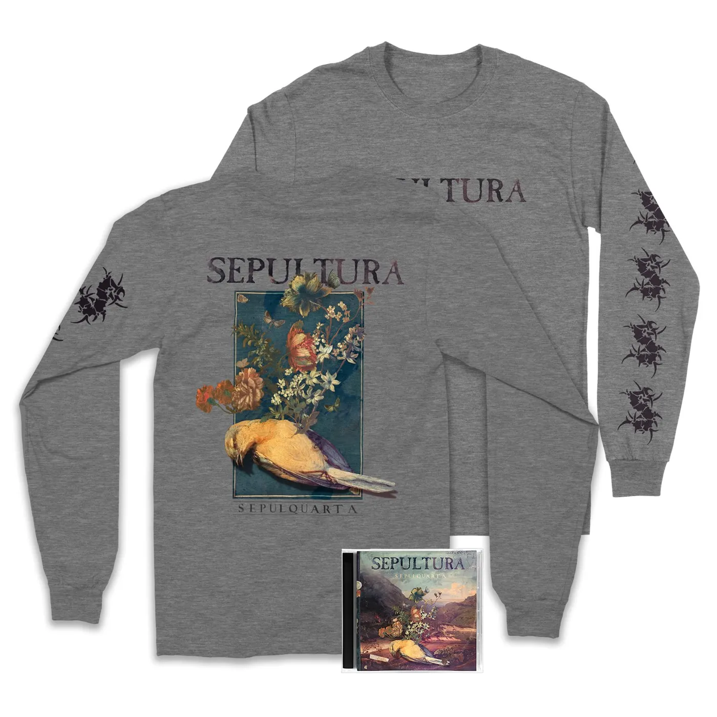 Sepultura "Sepulquarta CD + Longsleeve Bundle" Bundle