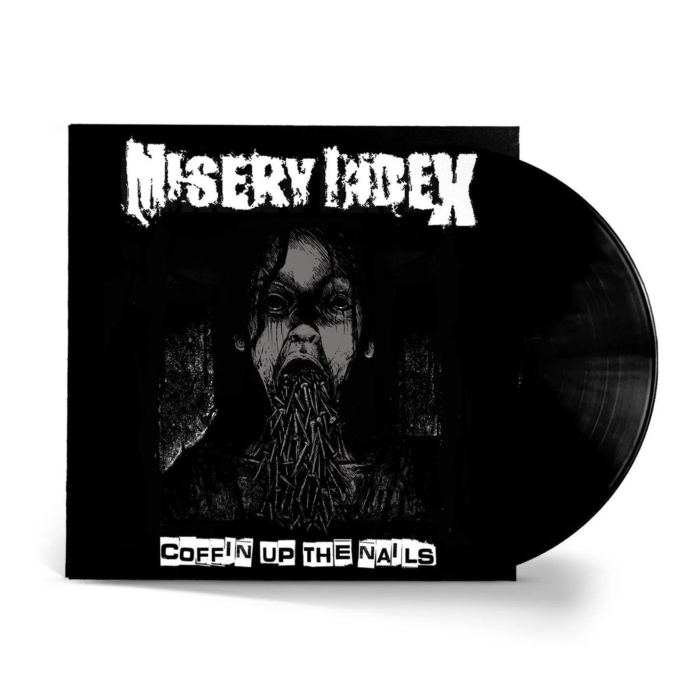 Misery Index "Coffin Up LP/Tee/Sticker Bundle" Bundle